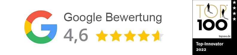 Google Bewertung und Top-Innovator 2022